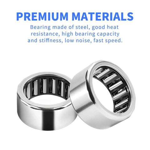 RC101410 One Way Needle Roller Bearing With 5/8 Inch ID And 7/8 Inch OD And 5/8 Inch Width shown in steel with premium construction details.