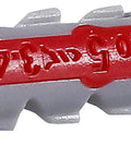 Universal Dual Action Nylon Wall Anchors For Drywall And Solid Surfaces Fits Four To Six Screw Sizes One Inch Long