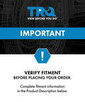 Important verification notice for fitment before ordering Direct Fit Premium Alternator With Plug And Play Install And Sweet Electrical Output OEM Replacement 11775.