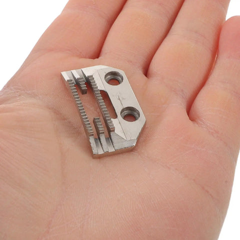 Workhorse Industrial Sewing Machine Feed Dog Alloy Needle Plate Set 8Pcs With High Traction Feeding And Quiet Operation For Umbrella Fabric And Textile Garment Factory Spare Parts alloy feed dog in hand