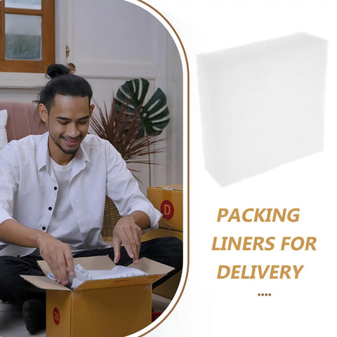 Rock Solid White Eva Foam Board Two Piece Flexible Packing Inserts With Grid Cutouts Cushion Sheets For Shipping And Craft Work That Slam Into Cases Smooth And Keep Delicate Gear Totally Safe During Rough Transit Runs being unpacked by a smiling individual.