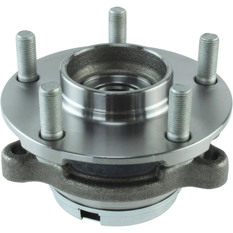 Top Shelf Heavy Duty Front Wheel Bearing And Hub Assembly For Infiniti M56 2011 2013 showing metal hub assembly with bolt holes.