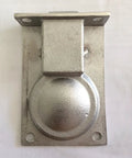 Hardcore Marine Grade 316 Stainless Steel Flush Pull Ring Handle Built Like A Tank For Boat Hatch Lockers And Deck Cabinets Slick Finish Meets Every Demand, top view, polished finish, 59.9 x 41 mm