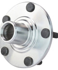 Heavy Duty Two Piece Front Wheel Bearing Hub Assembly Kit For Nissan Altima 2002 To 2006, steel flange with mounting holes.