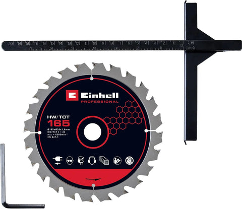 Professional Brushless Cordless Circular Saw Featuring 165MM Blade And Turbo Motor For Clean Wood Cutting And Heavy Duty Framing With Zero Bs Maintenance And Extended Runtime Built Tough For Serious Job Site Work, with 165mm circular saw blade.