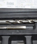 Heavy Duty Thread Repair Kit With Drill Bit 304 Stainless Steel 7/16-20 UNF Inserts 18 Piece Set in case