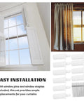 Heavy Duty Plantation Shutter Repair Pins And Curtain Blind Hardware Kit for easy curtain installation with durable clips and pins.