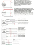 Wiring diagram for MNSPD 300-DC Surge Protection Device For Outdoor Solar Setups Type 1 UL1449 Rev3 300VDC application.