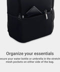 Sustainable Laptop Backpack Engineered For 16 Inch Devices Holds 18 Liters Of Top Grade Gear While Delivering Water Resistant Durability And Smooth Daily Vibes, featuring side mesh pockets for organization.