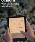 Next Level Kindle Paperwhite E Reader With 16 GB Storage Built Different For Marathon Reading Featuring A Crisp Seven Inch Glare Free Display With Buttery Smooth Page Turns And Insane Weekly Battery Life In Sleek Black with adjustable warm light settings.