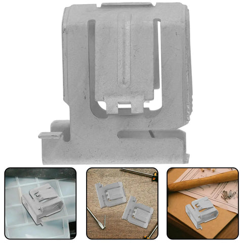 Heavy Duty Stainless Steel Solar Panel Mounting Clips 3 Pack Tough As Nails Roof Brackets Clamp Hardware close-up view