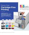 EcoTank ET-4950 Wireless All-In-One Color Supertank Printer With Refillable Ink, Up To 3 Years Ink, No Cartridge Hassle
