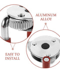 Close-up of Premium Stainless Steel Smoke Transducer Remover Tool For No Sweat Sensor Replacement showcasing easy installation features.