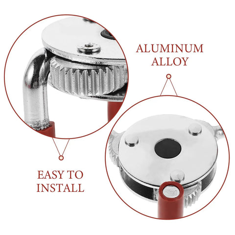 Close-up of Professional Grade Smoke Transducer Extraction Tool, aluminum alloy head for easy installation.
