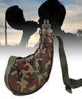 Camouflage Leakproof Outdoor Water Bottle With Oxford Cloth Canteen Large Capacity For Camping And Backpacking Hydration On The Go