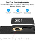 Premium Flat Wireless Charging Pad For Chevrolet Bolt Euv Bolt Ev Camaro Smooth 20W Fast Charge Mat with non-slip base.