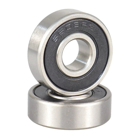 S608 2RS Precision Ball Bearings Stainless Steel ABEC 5 Rated Dual Rubber Sealed for low vibration and high RPM, pack of 10.