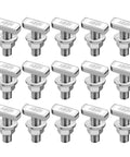 Rock Solid Hammer Head T Bolts For Solar Rail Tracks And Aluminum Profiles With Flange Nuts Rustproof Stainless Steel Fastener Kit For Roofing Projects M8 X 25, set of 15 bolts.