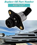 Top Shelf Idle Air Control Valve Compatible With Mercury Sixty Five To One Fifty Hp Four Stroke Outboard Motor Smooth Idling Dope Replacement Swaps Into Your Rig Clean, showing a detailed view with connectors.