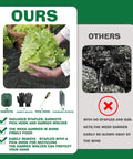 Comparison of Heavy Duty Weed Barrier Fabric Kit For Gardens 4x30 Feet Permeable Landscape Cloth 3.2oz With Staples Gaskets Gloves And Pick Hook versus other fabric
