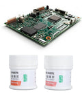 Non Corrosive Solder Paste For Electronics Repair, 25 To 45 Micron Flux Particles, Melts At 158 To 199 C, PCB Two Pack