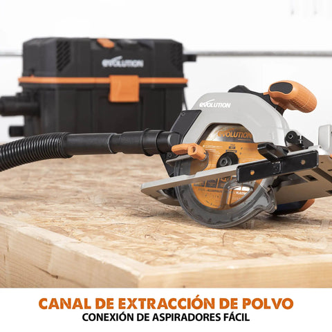 Pro Grade Cordless Circular Saw Featuring 165Mm Tct Blade For Wood Metal And Plastic Smooth As Butter Heavy Duty 850W Power Tool with dust extraction.