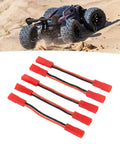 Beefy 30A Brushed Electronic Speed Controller With Brake Dual Way for small RC cars, showing JST interface cables, 5-pack