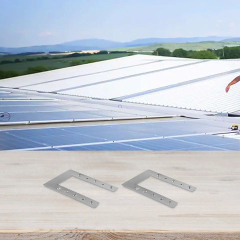 Tough As Nails Stainless Steel Solar Panel Grounding Washer For Rooftop And Ground Mount Systems Featuring Foolproof Cable Clamping and Smooth Installation Built Legit Durable For Any Photovoltaic Project on a roof.