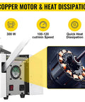 Heavy Duty Heat Shrink Tube Cutter Machine Dead Nuts Precise Cold Cutting Action with 300W copper motor and quick heat dissipation.