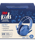 Kid Friendly Hearing Protection With Adjustable Headband, 22 dB NRR For Quiet Studying, Concerts, Fireworks, And Outdoor Fun box