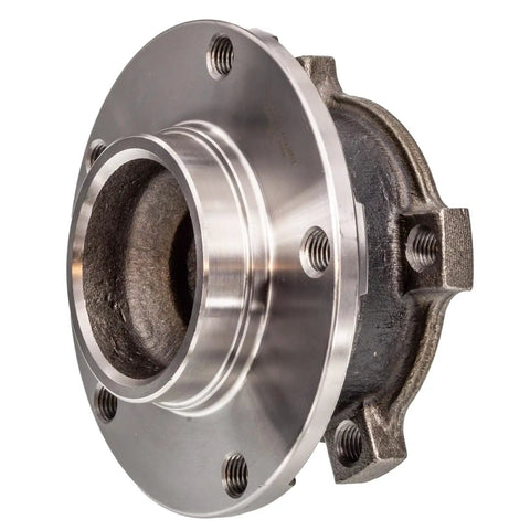 Rear Hub Bearing Assembly For 1997 To 2003 Bmw 540i with a sleek metal finish and 5 lug pattern, ideal for smooth rides.