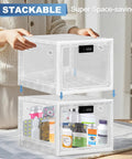 Top Notch Lockable Medicine Storage Box With Straightforward Combination Dial For Prescription Pills Snacks Phones And Daily Stash Secure Home Office Container Keeping Vital Gear Locked Up Tight No Hassle stacked with a clear view of contents.