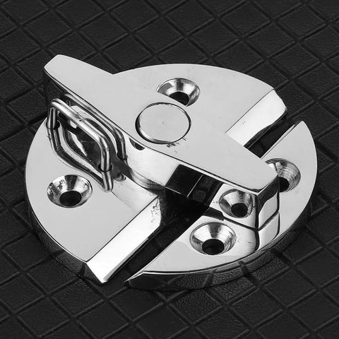 Tough As Nails Turn Button Latch Lock Featuring A Positive Stop Mechanism Built From Marine Grade 316 Stainless Steel for secure boat hatches