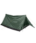Forest Scout Backpack Tent for Quick Camp Setup Lightweight Frame Shelter With 1000mm PU Coated Polyester, pitched with guylines
