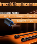 Direct OE Replacement gas strut accessory for Rock Solid 20 Inch Gas Struts And Door Shocks For RV Entry Doors.