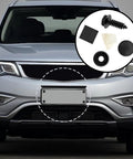 Universal License Plate Screws Set In Premium Stainless Steel Self Tapping Bolts For Cars Trucks And SUVs No Wobble Rattle Free