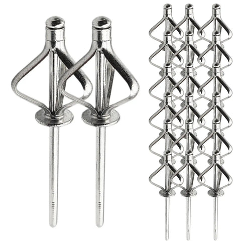 All Weather Aluminum Blind Rivets Kit with 304 Stainless Steel Mandrel and Rugged Lightweight Cap, close-up of rivet details