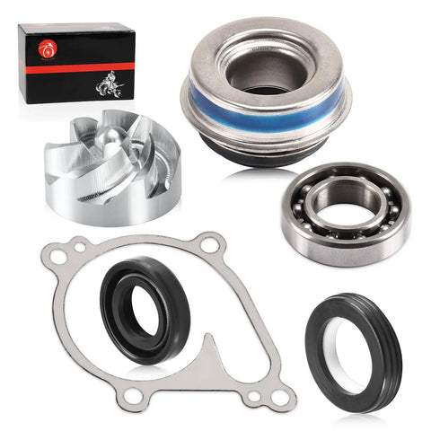 Tough Water Pump Impeller Seal And Gasket Fix Kit For Atv Quads And Side By Side Machines For Kvf650 Kvf700 Kvf750 includes metal parts.