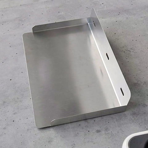Stainless Steel EV Charger Weatherproof Cover All Season Heavy Duty Rainproof Housing For Outdoor Charging Posts, sleek design.