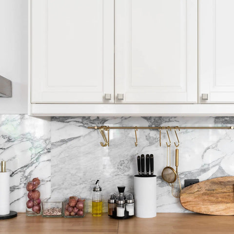 Kitchen with 30 Pack Brushed Nickel Square Cabinet Knobs And Drawer Pulls Set For Kitchen Cabinets Upgrade Your Cupboard