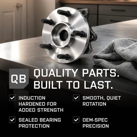 Built Tough Front Wheel Bearing Hub Assembly For 2013 To 2020 Subaru Wrx Crosstrek Outback Iv Xv Impreza close-up with mounting bolts.