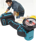 Tough As Nails Cordless Mini Circular Saw 3 Inch 19000RPM Battery Powered cut-off saw with a 3 inch blade and ergonomic handle.