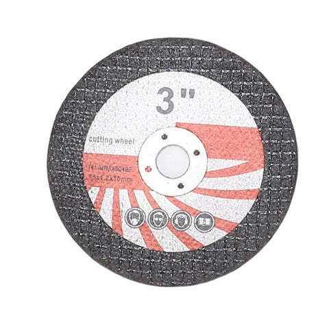 3 inch cutting wheel designed for use with Badass Mini Cordless Circular Saw Delivering 19000 Rpm for versatile cutting tasks.