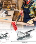 Two Pack Quick Release Push Pull Toggle Clamp Set Model 36092 With Adjustable Spindles, 1.26 Inch Stroke, 5.26 Inch Overall Length, Includes 8 M5 Screws, Super Handy For Hand Tool Projects And Quick Fixturing, metal clamp in workshop