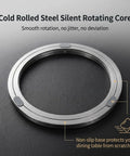 Cold Rolled Steel Silent Rotating Core from Grey Sintered Stone Lazy Susan Turntable for smooth, silent rotation.