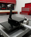 Heavy Duty Aluminum Alloy Bead Roller Tool For Custom Intake And Intercooler Piping Tubes Fits 5 8 Inch with a black finish and metal handle.