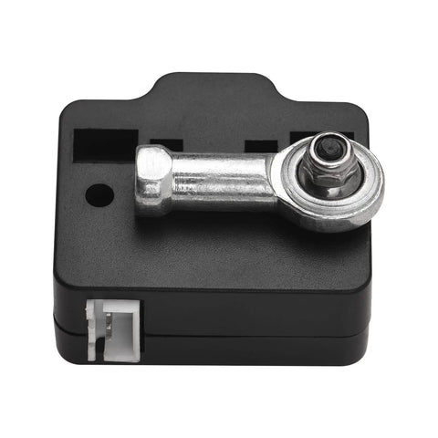 Top Shelf Filament Runout Sensor Kills Empty Spool Panic And Stops Jagged Prints Dead In Their Tracks For Smooth Sailing On Every Standard 3D Printer Premium Reliable Upgrade Part, black plastic sensor with metal connector.