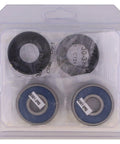 Rodeo Ready Motorcycle Wheel Bearing And Seal Kit For Kawasaki KD80 KD100 Yamaha YZ80 TTR125L showing precision balls and seals in packaging.