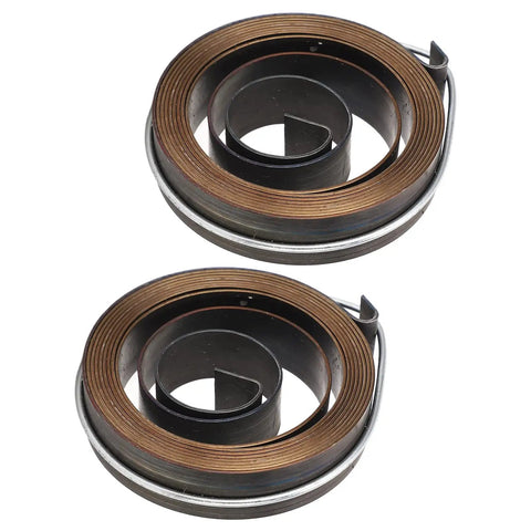 Spring Steel Quill Return Spring Replacement Kit Plated 2 Pack For Horizontal And Vertical Drill Presses Easy Install