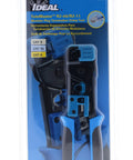 Telemaster Modular Plug Crimp Tool for CAT5e and CAT6 data and voice cables in retail packaging